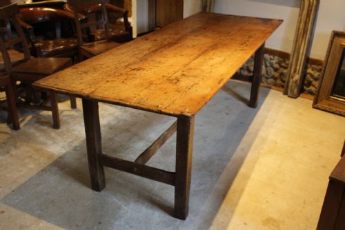 TABLE REFECTORY DINING FARMHOUSE RARE GEORGE III SEATS 8 C1800 - ADDITIONAL PHOTO 10