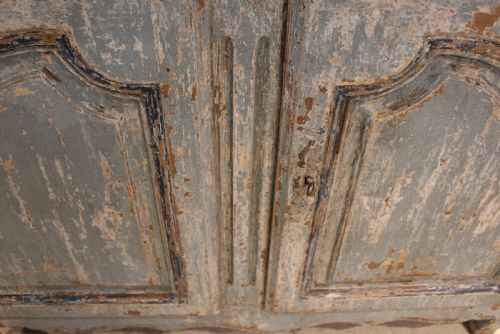 CUPBOARD PANTRY LINEN FRENCH CHESTNUT ORIGINAL PAINT C1780 - ADDITIONAL PHOTO 2