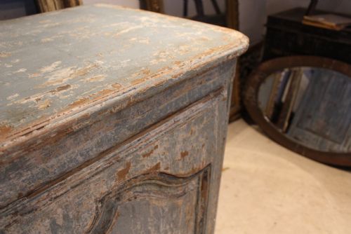 CUPBOARD PANTRY LINEN FRENCH CHESTNUT ORIGINAL PAINT C1780 - ADDITIONAL PHOTO 12