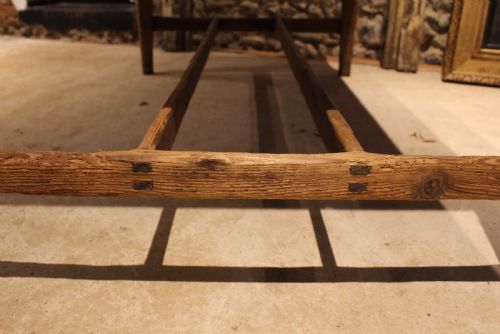 TABLE REFECTORY FARMHOUSE DINING SYCAMORE SCRUB TOP C1820 - ADDITIONAL PHOTO 2