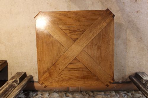 TABLE ARTS AND CRAFTS OAK RARE ROBIN NANCE ST IVES C1935 - ADDITIONAL PHOTO 7