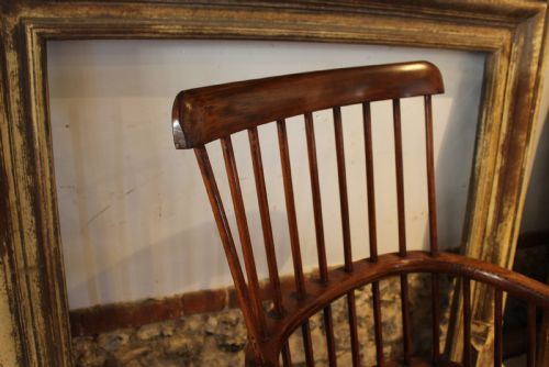 CHAIR RARE SCOTTISH WINDSOR DARVEL ARMCHAIR C1860 - ADDITIONAL PHOTO 2