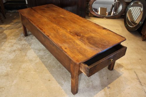 COFFEE TABLE GEORGE III ELM C1800 - ADDITIONAL PHOTO 6