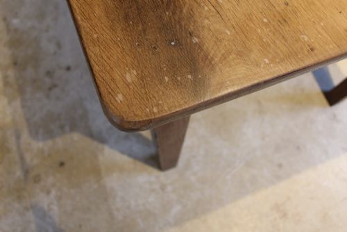 TABLE REFECTORY FARMHOUSE VICTORIAN OAK SEATS 6 C1870 - ADDITIONAL PHOTO 8