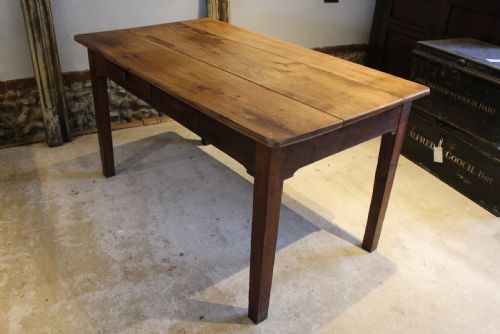 TABLE REFECTORY FARMHOUSE VICTORIAN OAK SEATS 6 C1870 - ADDITIONAL PHOTO 9