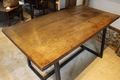 TABLE OAK REFECTORY FARMHOUSE DINING GEORGE III C1790 - ADDITIONAL PHOTO 10
