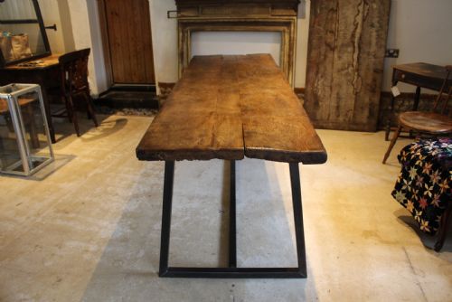 TABLE RARE 16TH CENTURY ELM REFECTORY DINING FARMHOUSE SEATS 8 C1580 - ADDITIONAL PHOTO 9