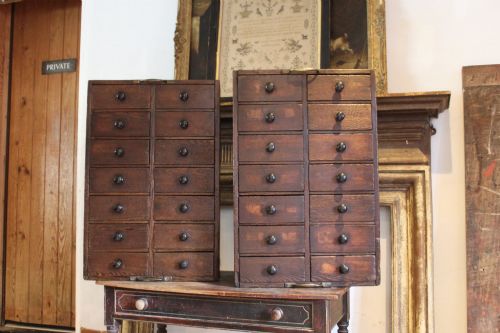 CHEST OF DRAWERS VICTORIAN A RARE PAIR D NAPIER SONS C1880 - ADDITIONAL PHOTO 1