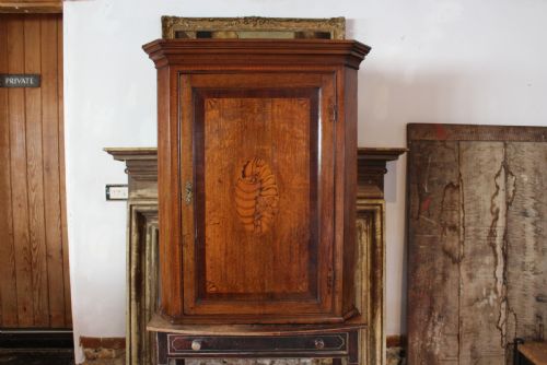 CUPBOARD CORNER BEAUTIFUL GEORGE III OAK C1780 - ADDITIONAL PHOTO 12
