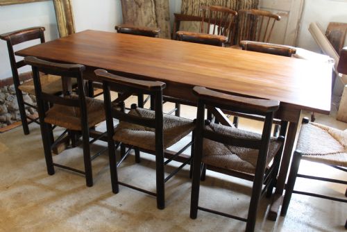 fig 2. Table refectory Arts and Crafts Teak The Music House Norwich c1930