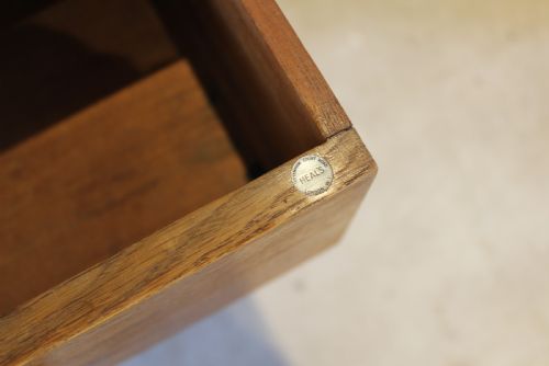fig 2. Heals Oak desk Voysey family Arts and Crafts c1920