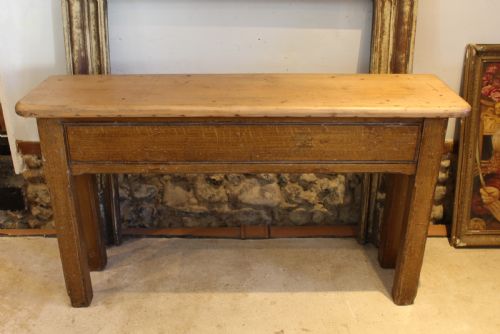 TABLE HOLKHAM HALL STABLES SIDE HALL CONSOLE TABLE VICTORIAN C1850 - ADDITIONAL PHOTO 10