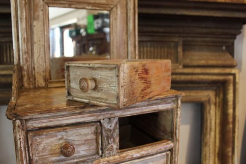 CHEST OF DRAWERS FRENCH MINIATURE APPRENTICE C1880 - ADDITIONAL PHOTO 6