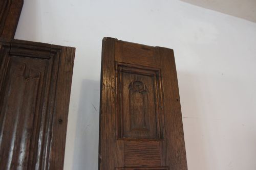 CARVED OAK PANELS LARGE COLLECTION OF 16TH 17TH CENTURY - ADDITIONAL PHOTO 9