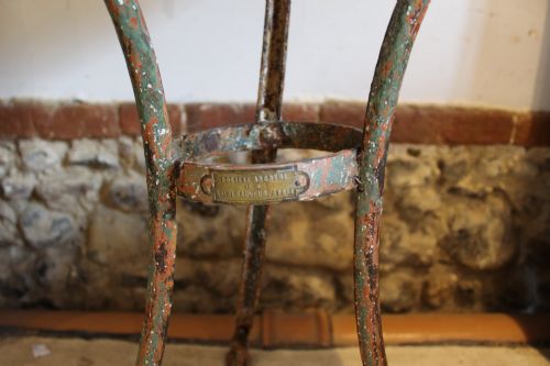 TABLE ORIGINAL 19TH CENTURY FRENCH ARRAS GARDEN TABLE C1880 - ADDITIONAL PHOTO 1