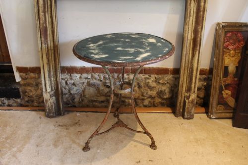 TABLE ORIGINAL 19TH CENTURY FRENCH ARRAS GARDEN TABLE C1880 - ADDITIONAL PHOTO 5