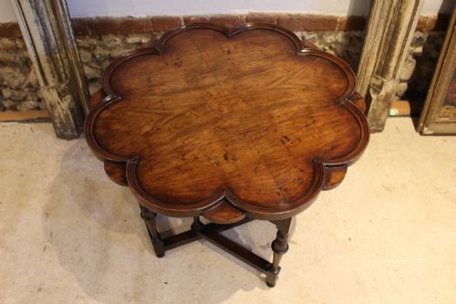 Table Fine Queen Anne Style Victorian Period Occasional Table C1890