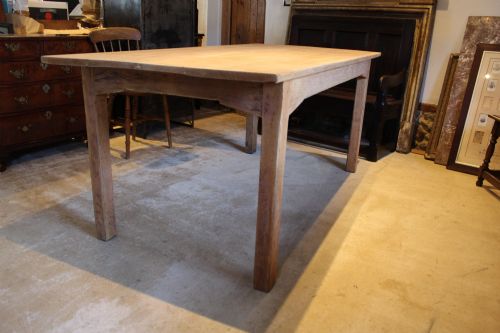 Edwardian Oak Refectory Farmhouse Kitchen Dining Table C1900 Seats 8