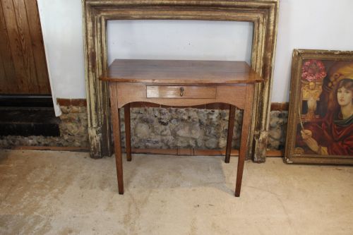 Fine George III Country Oak Side Table C1780
