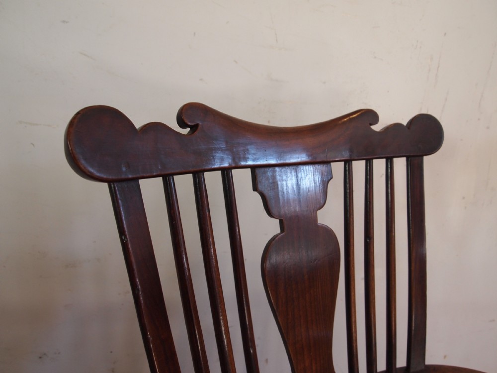 Chair rare George III Windsor armchair c1800 View V