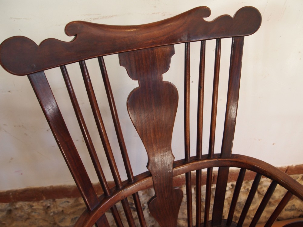 Chair rare George III Windsor armchair c1800 View X