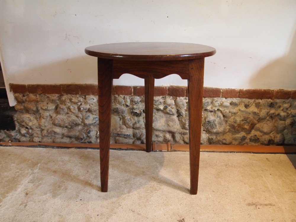 Table cricket table solid Elm George III c1800