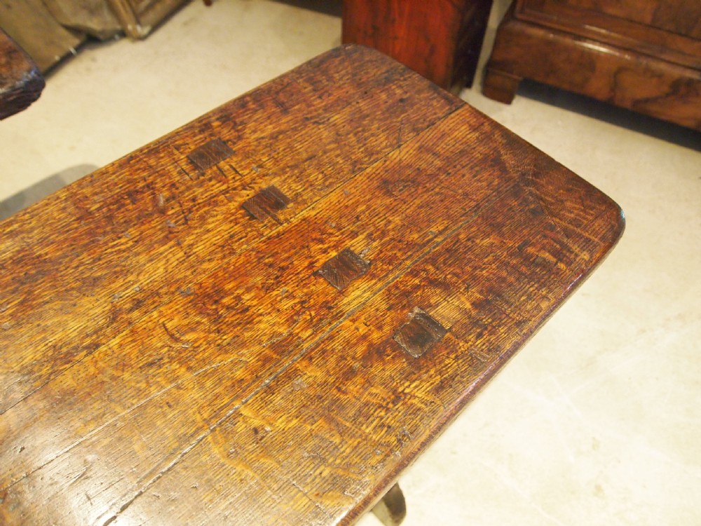 Benches fine pair of Victorian Oak refectory settles c1890 View II