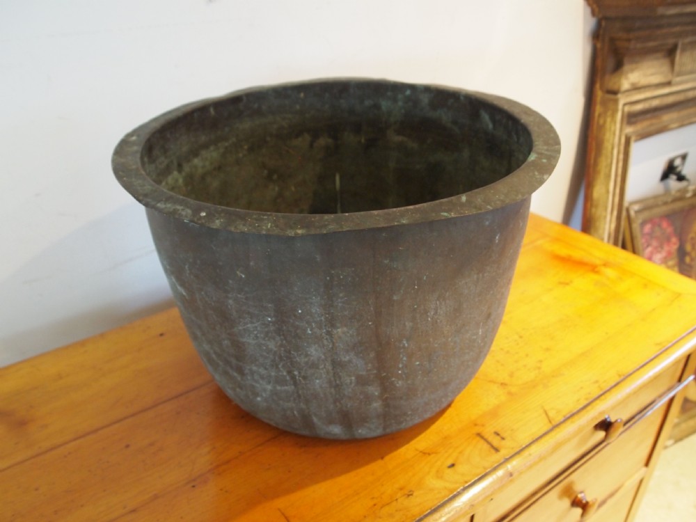 Copper Victorian log bin c1890