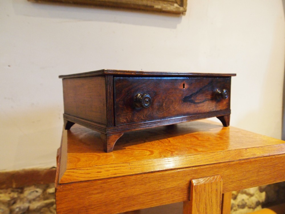 Jewellery box rare George III Rosewood stunning c1790 View VII