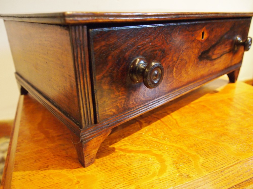 Jewellery box rare George III Rosewood stunning c1790 View VIII