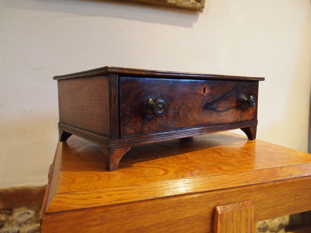 Jewellery box rare George III Rosewood stunning c1790 View XI