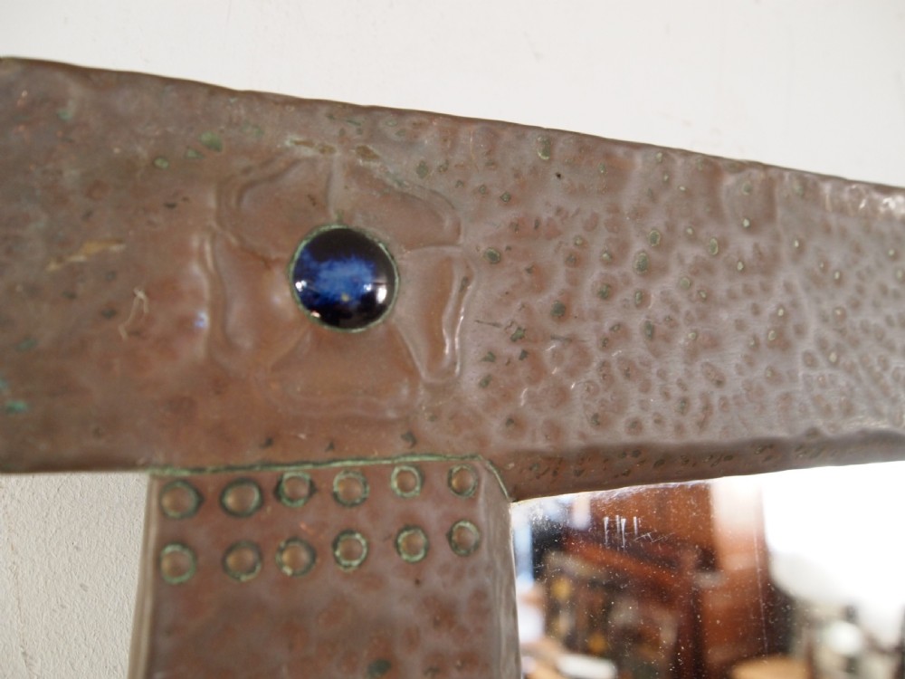 Mirror Arts and Crafts Copper c1900 View XII