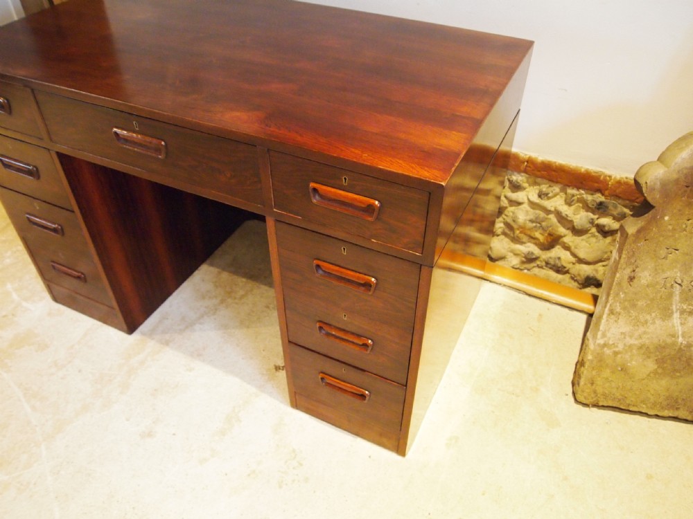 Desk rare Art Deco Rosewood c1930 View IV