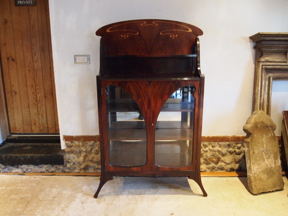 Cabinet display fine Art Nouveau Louis Majorelle manner c1890 View XII