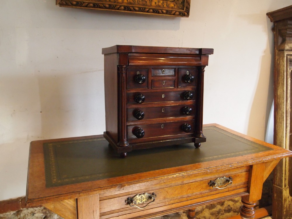 Chest of drawers miniature apprentice chest Victorian c1850