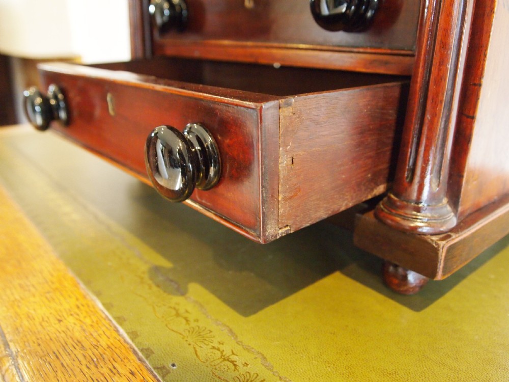 Chest of drawers miniature apprentice chest Victorian c1850 View VII