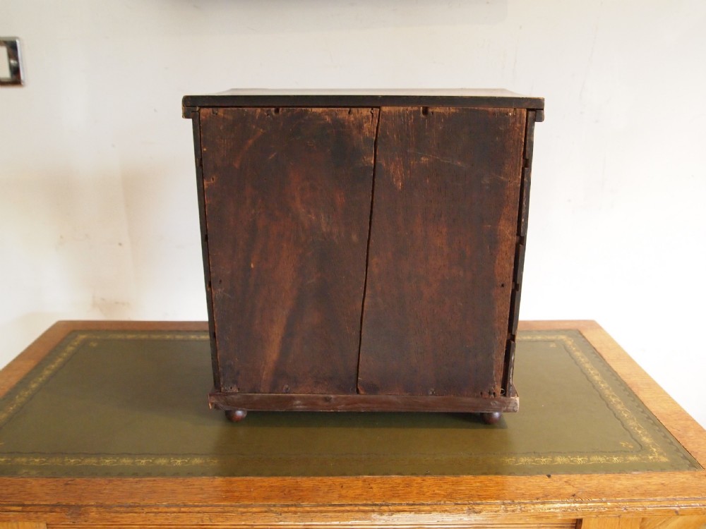 Chest of drawers miniature apprentice chest Victorian c1850 View X
