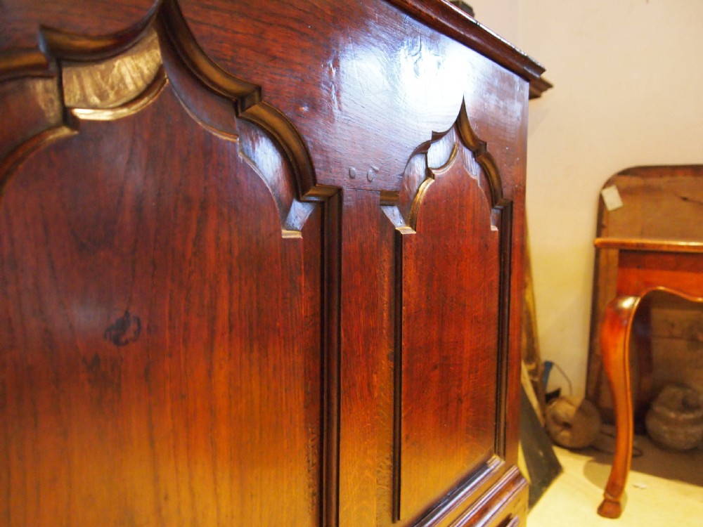 Mule chest of drawers stunning George III Oak c1770 View IV