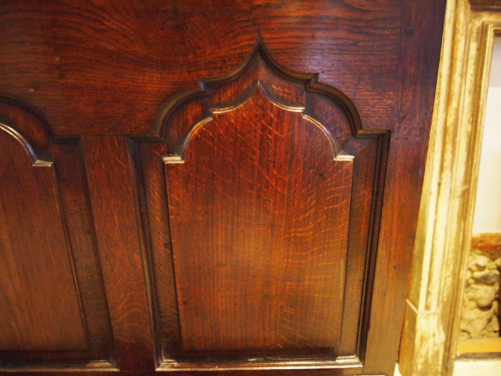 Mule chest of drawers stunning George III Oak c1770 View VI