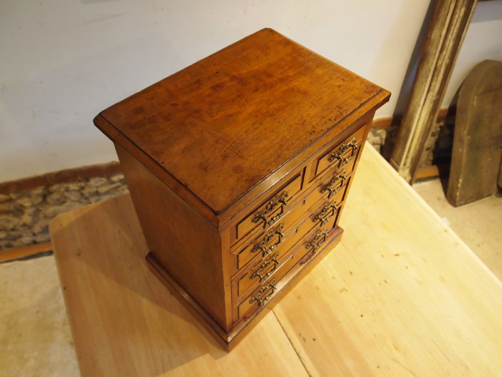 Chest of drawers rare Arts and Crafts Miniature apprentice c1880 View XIII