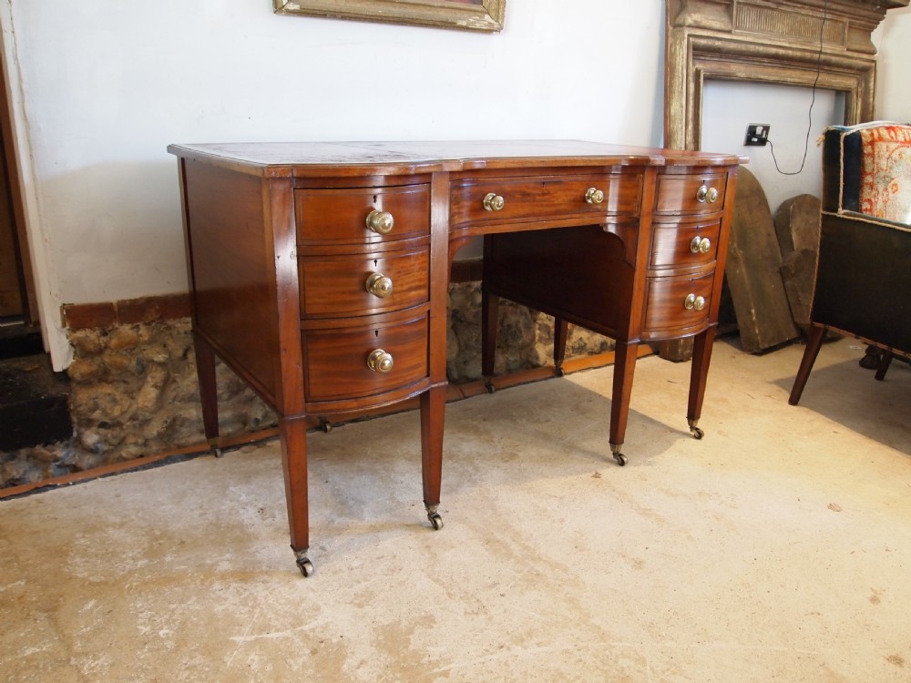 Desk Gillows writing table Victorian Mahogany c1890
