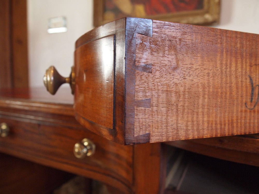 Desk Gillows writing table Victorian Mahogany c1890 View X