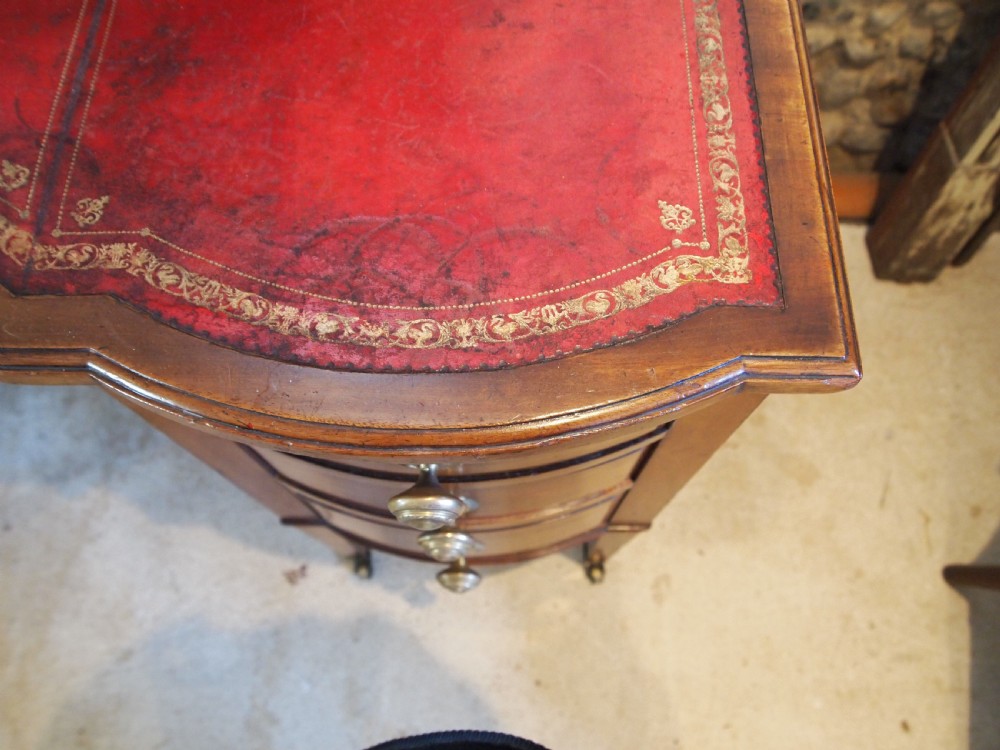 Desk Gillows writing table Victorian Mahogany c1890 View XII