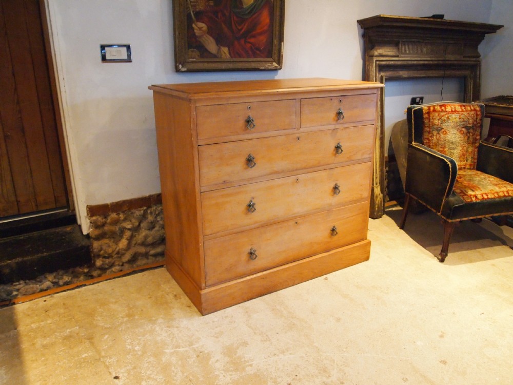 Chest of drawers Holkham Hall Arts & Crafts Victorian c1880 View VI