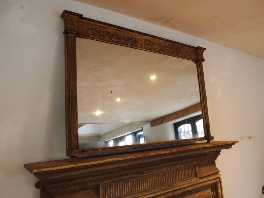 Mirror Regency gilded country house c1820