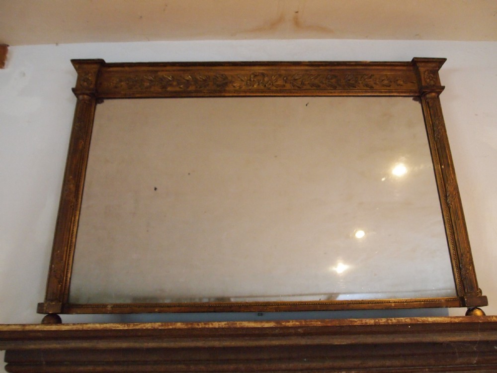 Mirror Regency gilded country house c1820 View III