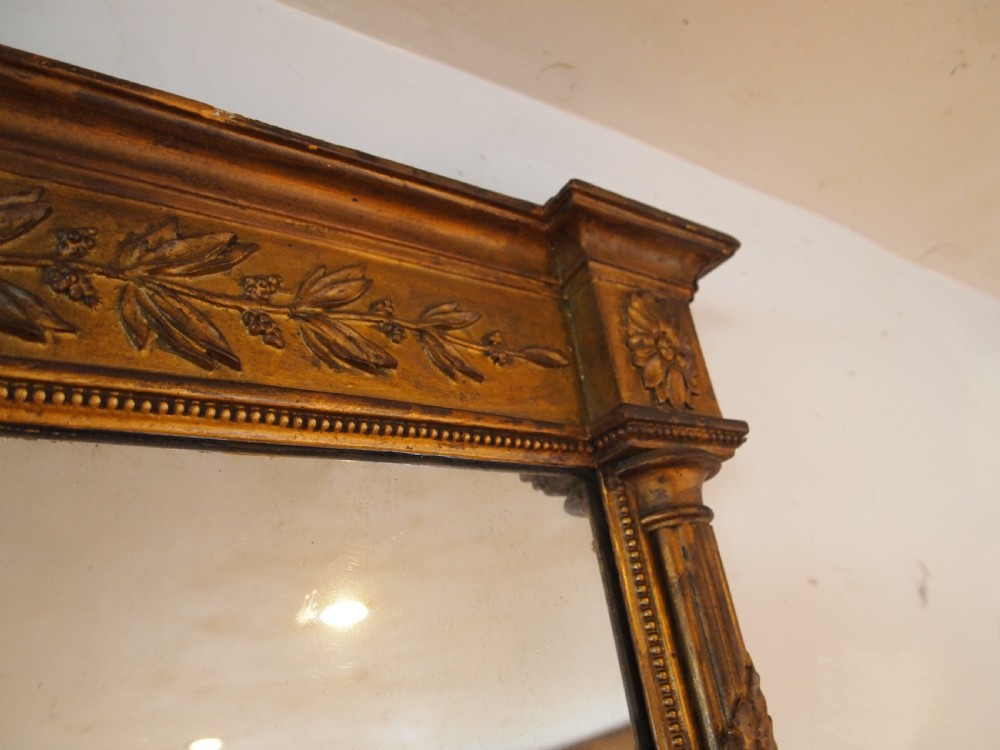 Mirror Regency gilded country house c1820 View V