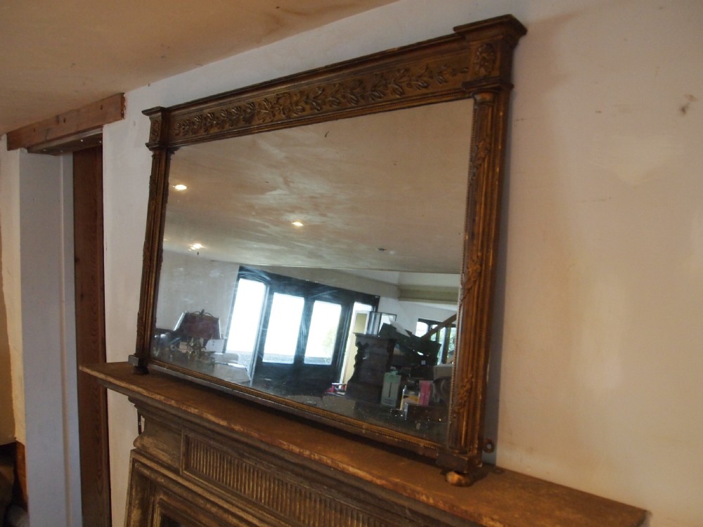 Mirror Regency gilded country house c1820 View VI