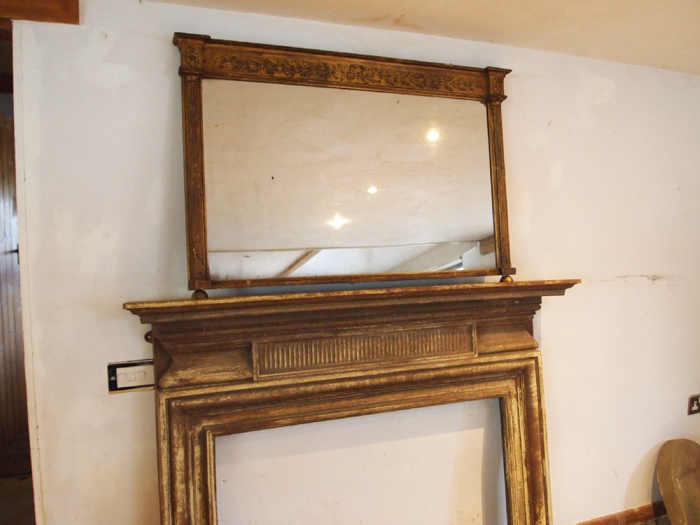 Mirror Regency gilded country house c1820 View X