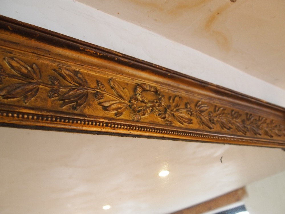 Mirror Regency gilded country house c1820 View XII